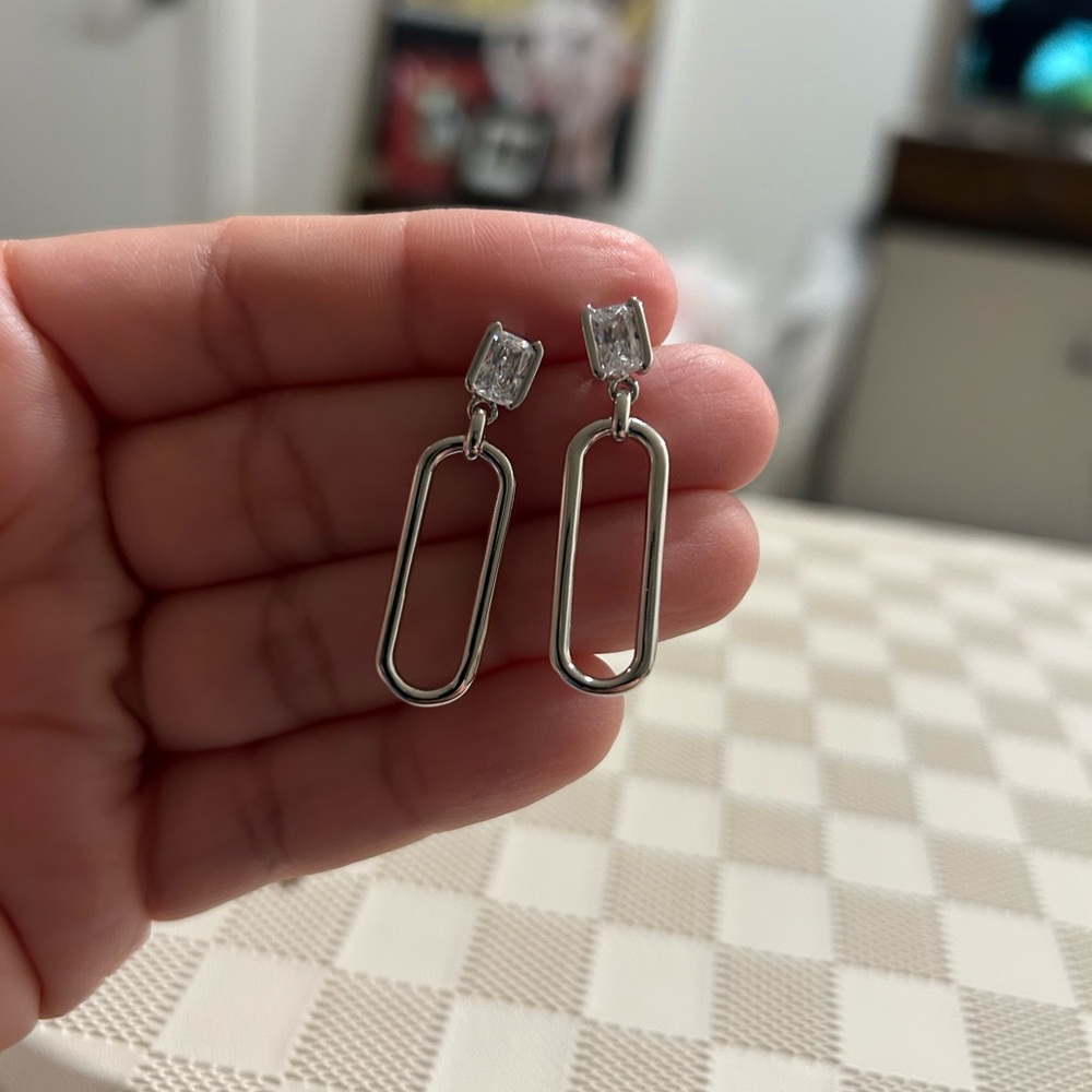 Sif Jakobs Silver Drop Earrings
